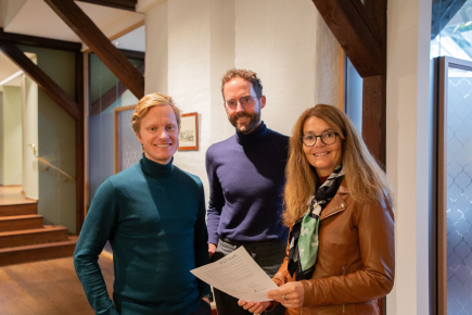Camilla Serck-Hansen, Bjørn kristian Danbolt and Birger Berge